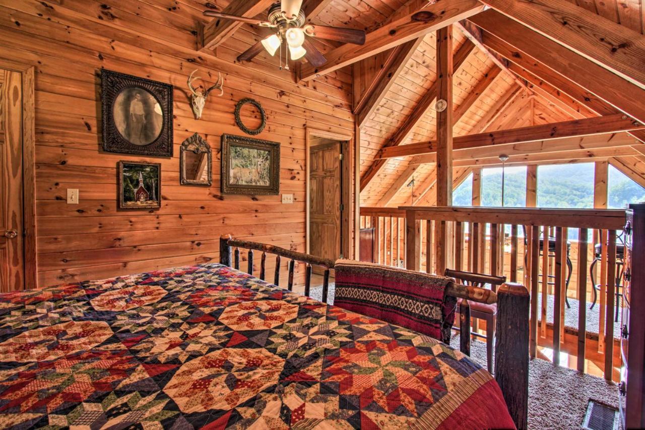 Pigeon Forge Scenic Solitude With Private Hot Tub! Exteriör bild