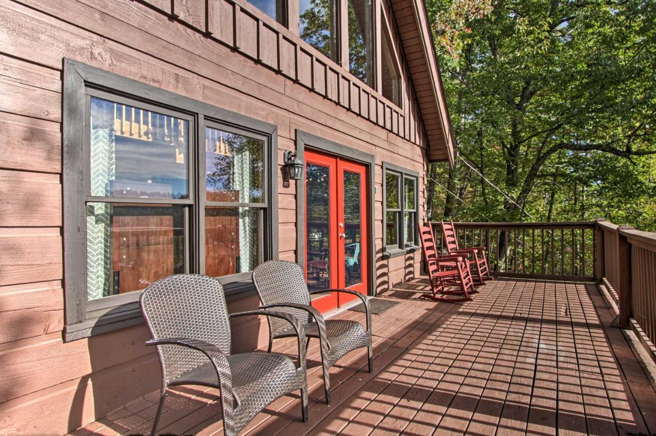 Pigeon Forge Scenic Solitude With Private Hot Tub! Exteriör bild